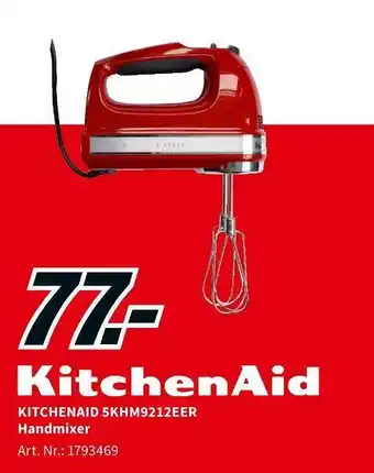 MediaMarkt Kitchenaid handmixer Angebot