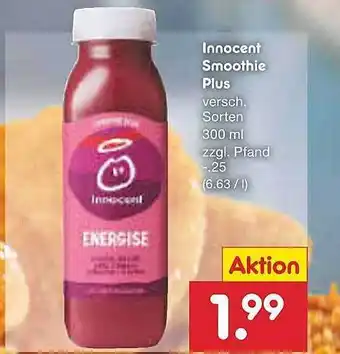 Netto Marken-Discount Innocent Smoothie Plus Angebot