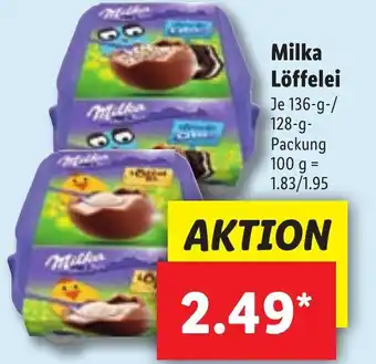 Lidl Milka Löffelei Angebot