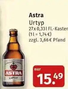 Markgrafen Astra Urtyp Angebot