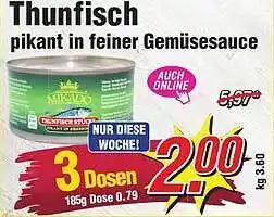 Wiglo Wunderland Thunfisch Angebot