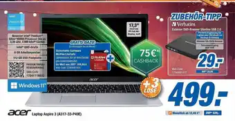 Expert Bening Acer Laptop Aspire 3 (a317-33-p49e) Angebot