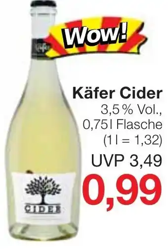 Jawoll Käfer Cider 0,75 L Flasche Angebot