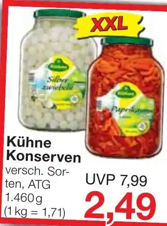 Jawoll Kühne Konserven 1460 g Angebot