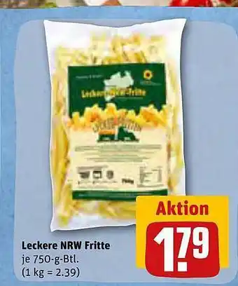 REWE Leckere NRW Fritte Angebot