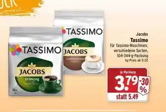 Wasgau Jacobs Tassimo Angebot