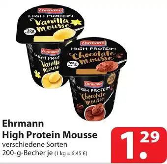 Famila Nord Ost Ehrmann High Protein Mousse 200 g Becher Angebot