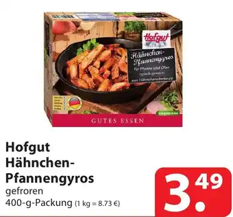 Famila Nord Ost Hofgut Hähnchen Pfannengyros 400 g Packung Angebot