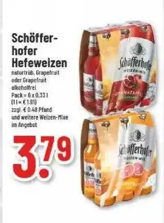 trinkgut Schöffer- Hofer Hefeweizen Angebot