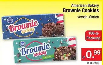 Zimmermann American Bakery Brownie Cookies Angebot