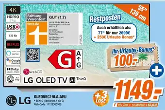 Expert Klein LG OLED55C19LA.AEU Angebot