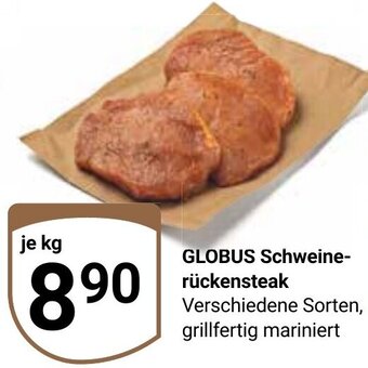 Globus Globus Schweinerückensteak Angebot