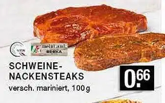 Edeka Zurheide Schweine Nackensteaks Angebot