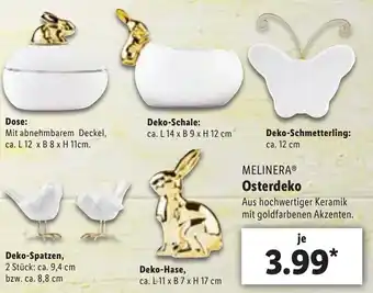 Lidl Melinera Osterdeko Angebot