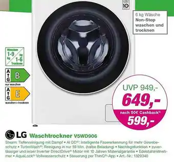 EP Lg Waschtrockner Angebot