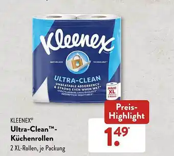 Aldi Süd Kleenex Ultra-clean - Küchenrollen Angebot