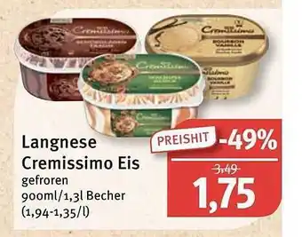 Feneberg Langnese Cremissimo Eis Angebot