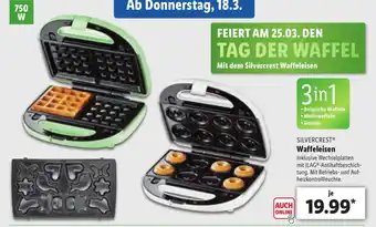 Lidl Silvercrest Waffeleisen Angebot