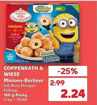 Kaufland Coppenrath & Wiese Minions-berliner Angebot