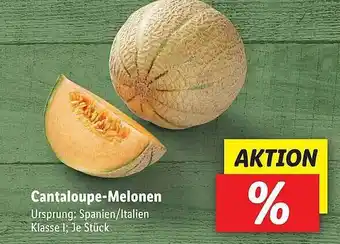 Lidl Cantaloupe-melonen Angebot