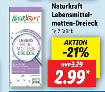 Lidl Naturkraft Lebensmittelmotten-dreieck Angebot