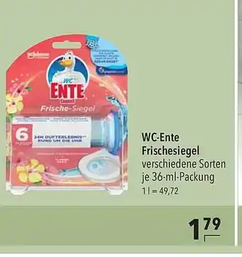 CITTI Markt Wc-ente Frischesiegel Angebot