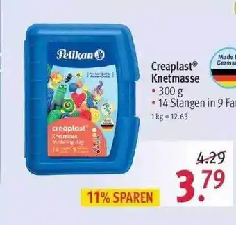 Rossmann Creaplast Knetmasse Pelikan Angebot