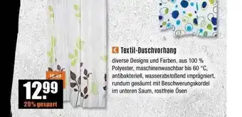 V Markt Textill-duschvorhang Angebot