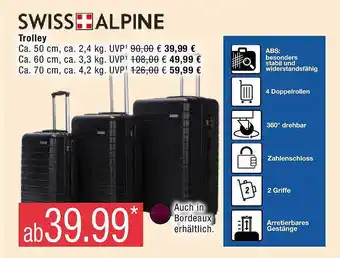 Marktkauf Swiss Alpine Trolley Angebot