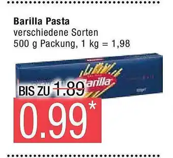 Marktkauf Barilla Pasta Angebot