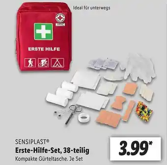 Lidl Sensiplast Erste-hilfe-set, 38-teilig Angebot