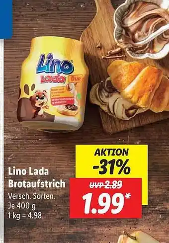 Lidl Lino Lada Brotaufstrich Angebot