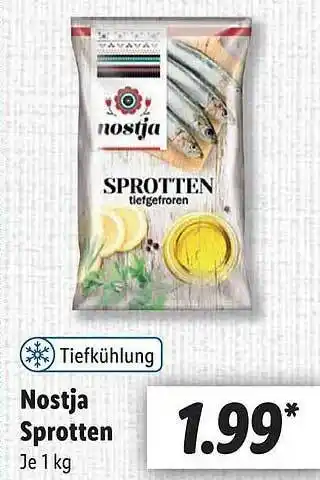 Lidl Nostja Sprotten Angebot