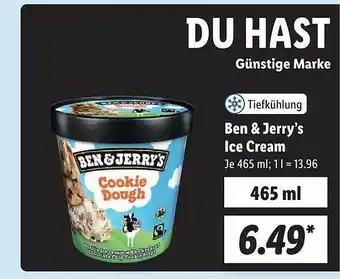 Lidl Ben & Jerry's Ice Cream Angebot