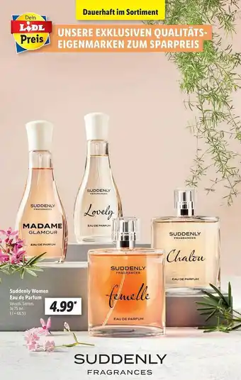 Lidl Suddenly Women Eau De Parfum Angebot