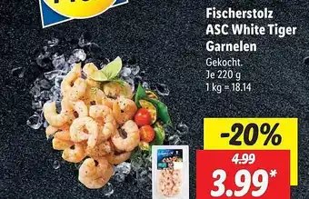 Lidl Fischerstolz Asc White Tiger Garnelen Angebot