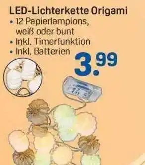 Rossmann Led-lichterkette Origami Angebot