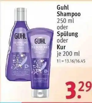 Rossmann Guhl Shampoo Oder Spülung Oder Kur Angebot