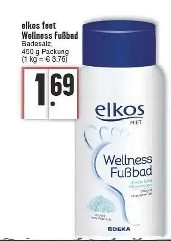 E-Center Elkos Feet Wellness Fußbad Angebot