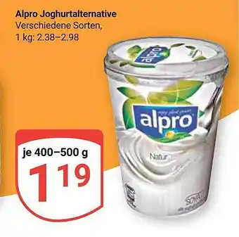 Globus Alpro Joghurtalternative Angebot