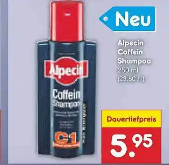 Netto Marken-Discount Alpecin Coffein Shampoo Angebot