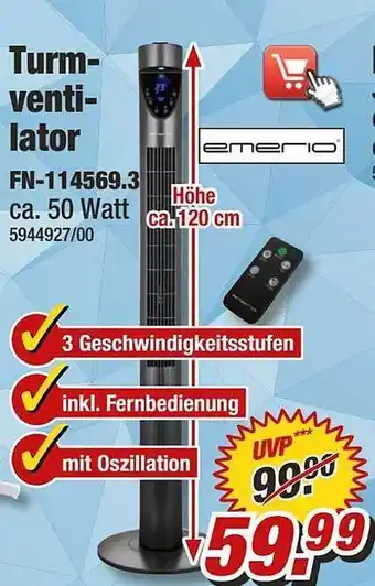 Poco Turm-ventilator Angebot