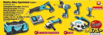 Poco Makita Akku-spezialset Dlx6011 Angebot