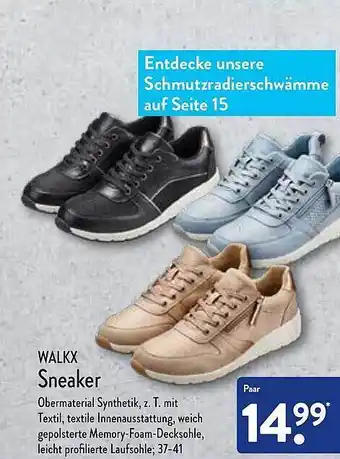 Aldi Nord Walkx Sneaker Angebot