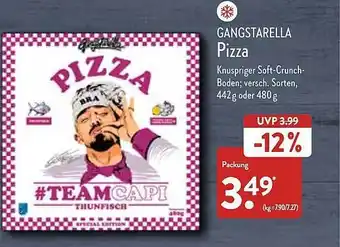 Aldi Nord Gangstarella Pizza Angebot