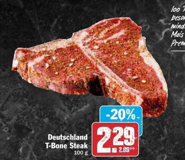 Deutschland Tbone Steak Angebot bei dodenhof