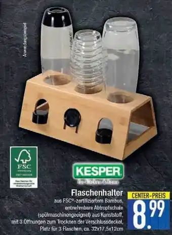 E-Center Kesper Flaschenhalter Angebot