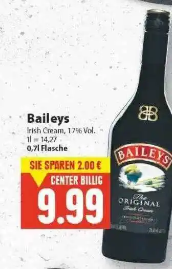 E-Center Baileys Irish Cream Angebot