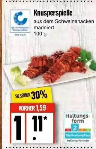 Edeka Knusperspieße Angebot