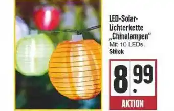 Edeka Led-solar-lichterkette „chinalampen“ Angebot